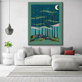 Painting by Numbers Lonely forest I